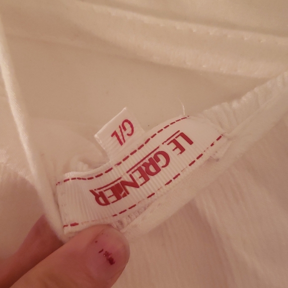 White peasant top - Picture 3 of 3